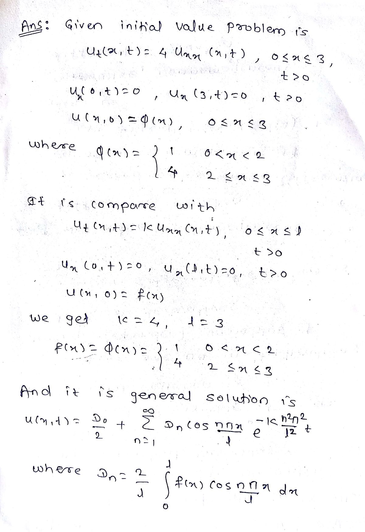 Advanced Math homework question answer, step 1, image 1