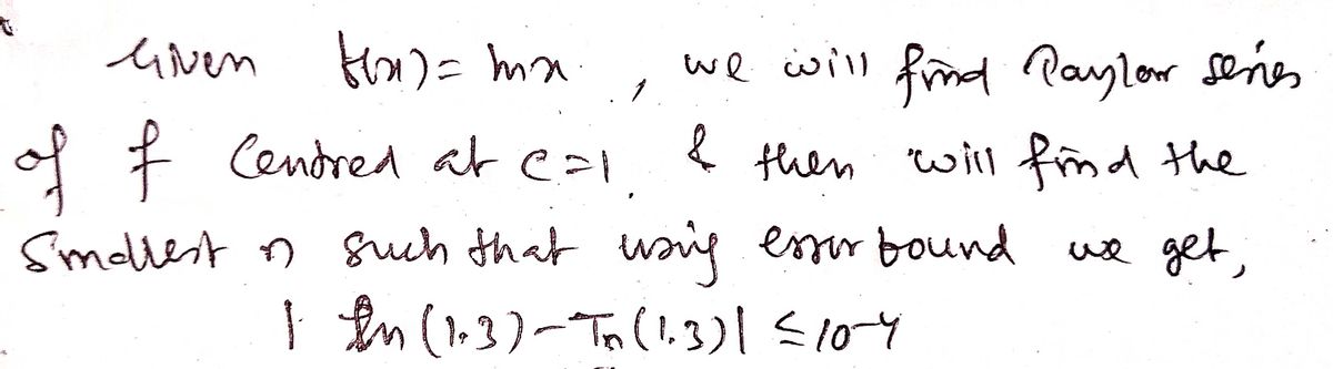 Advanced Math homework question answer, step 1, image 1