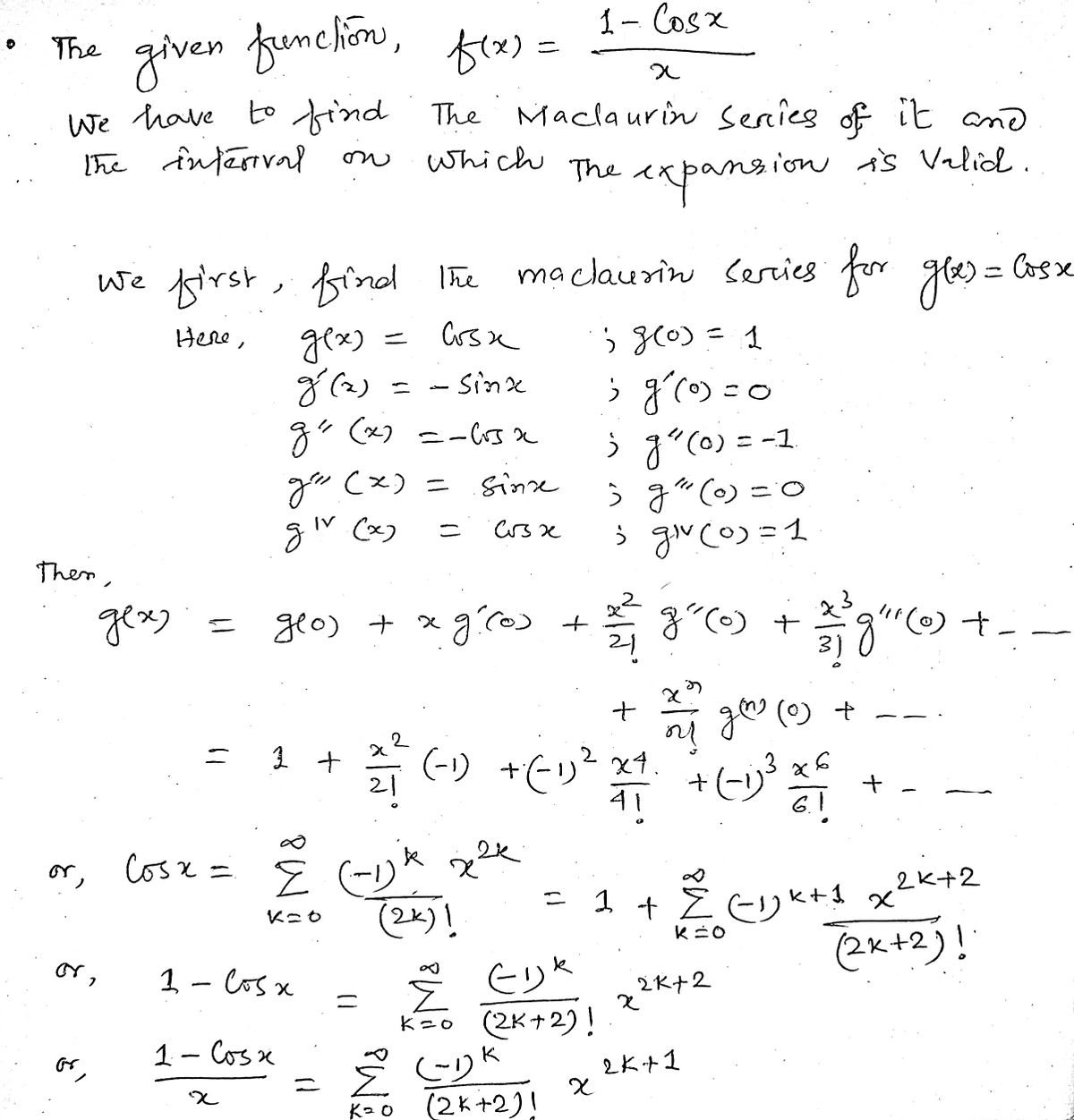 Advanced Math homework question answer, step 1, image 1