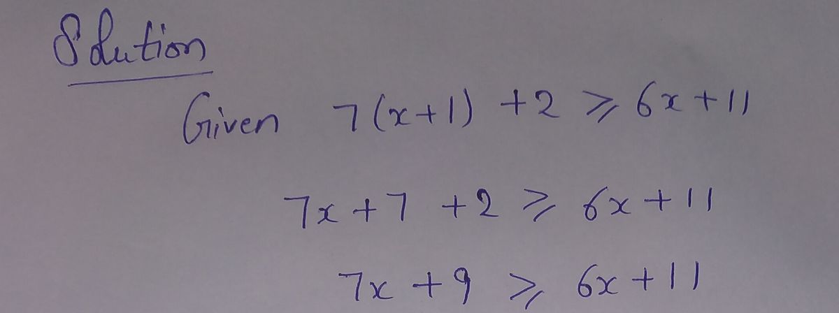 Algebra homework question answer, step 1, image 1