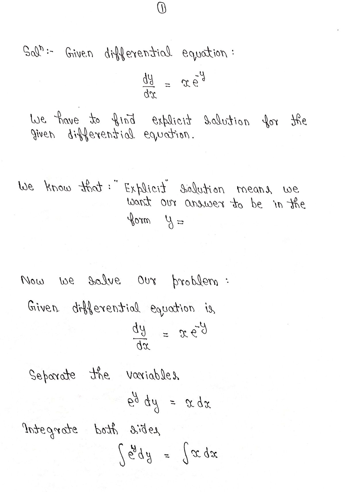 Advanced Math homework question answer, step 1, image 1