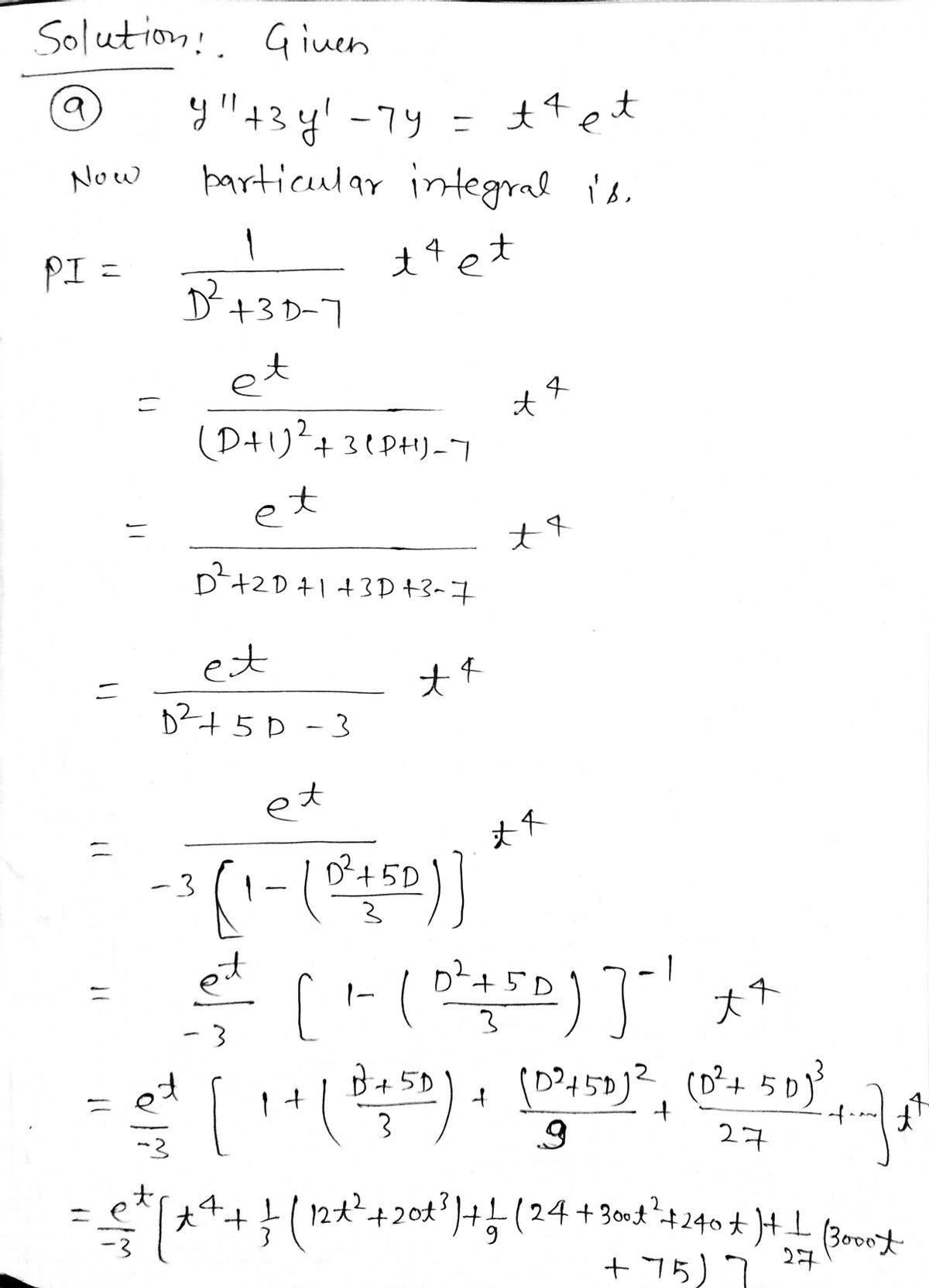 Advanced Math homework question answer, step 1, image 1