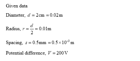 Physics homework question answer, step 1, image 1