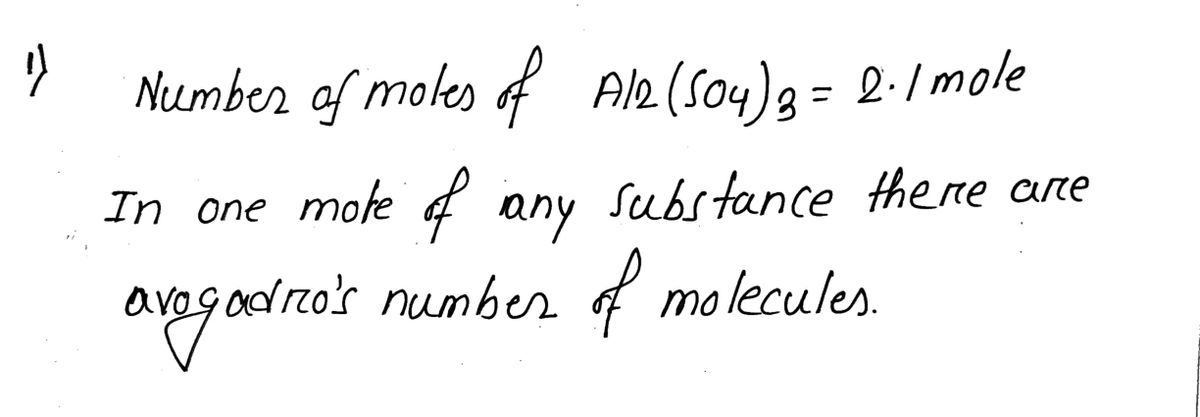 Chemistry homework question answer, step 1, image 1