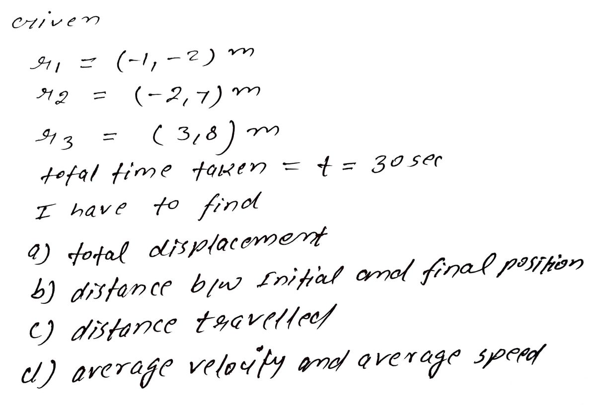 Physics homework question answer, step 1, image 1