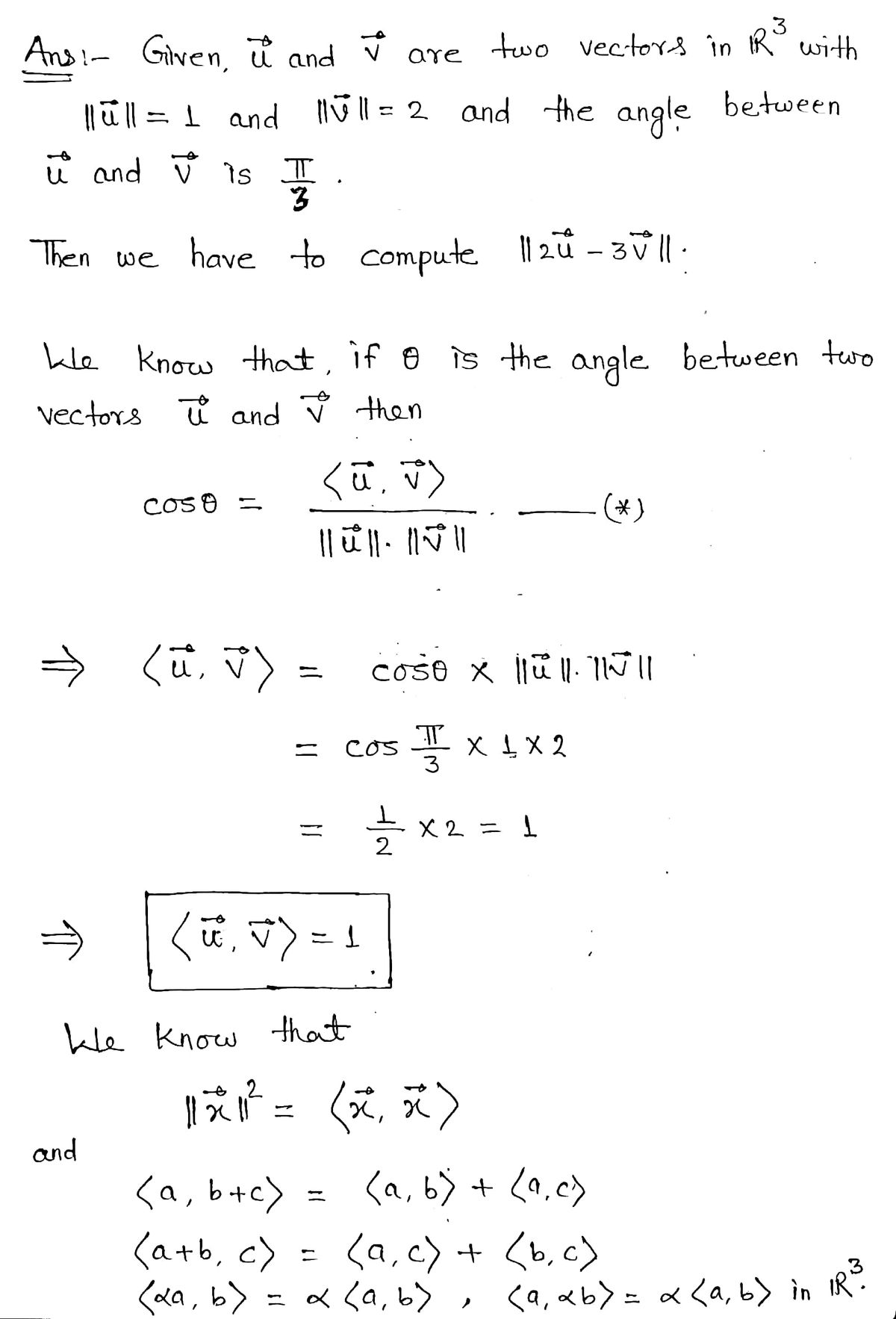 Advanced Math homework question answer, step 1, image 1