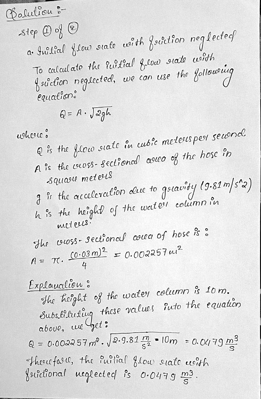 Chemical Engineering homework question answer, step 1, image 1