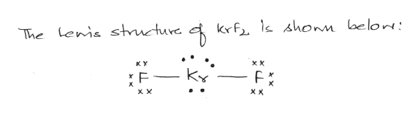 Answered: Is the molecule KrF2 non-polar or… | bartleby