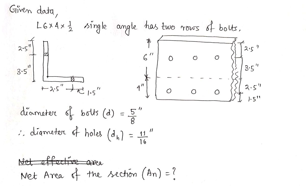 Civil Engineering homework question answer, step 1, image 1