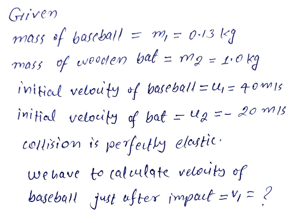 Physics homework question answer, step 1, image 1