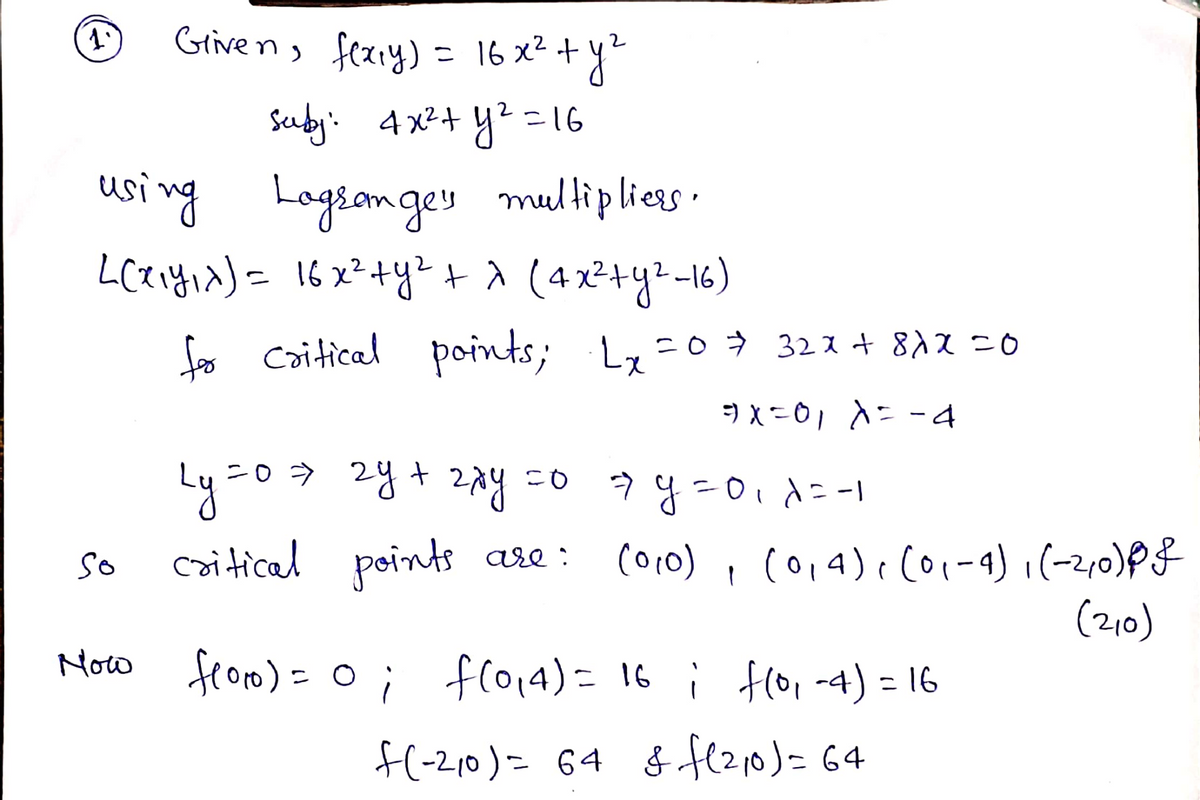 Advanced Math homework question answer, step 1, image 1