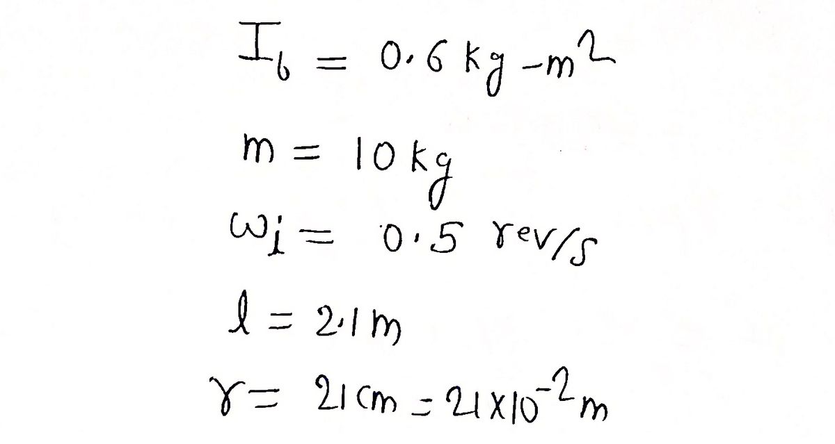 Physics homework question answer, step 1, image 1