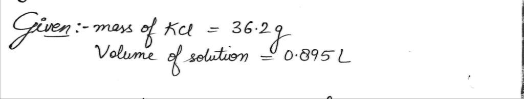 Chemistry homework question answer, step 1, image 1