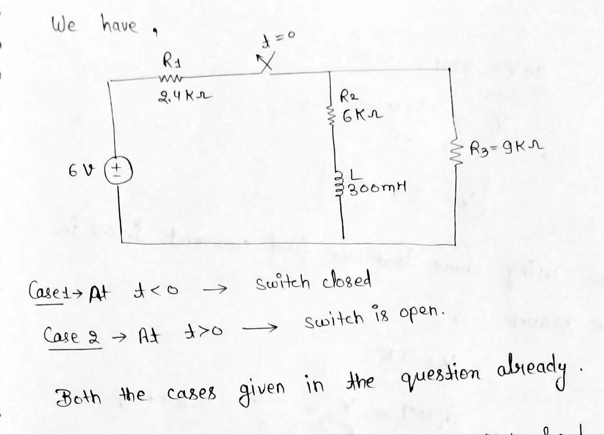 Electrical Engineering homework question answer, step 1, image 1