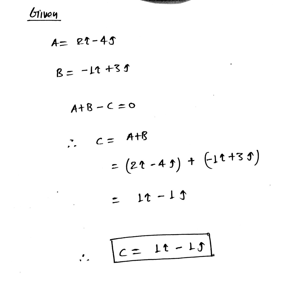 Physics homework question answer, step 1, image 1