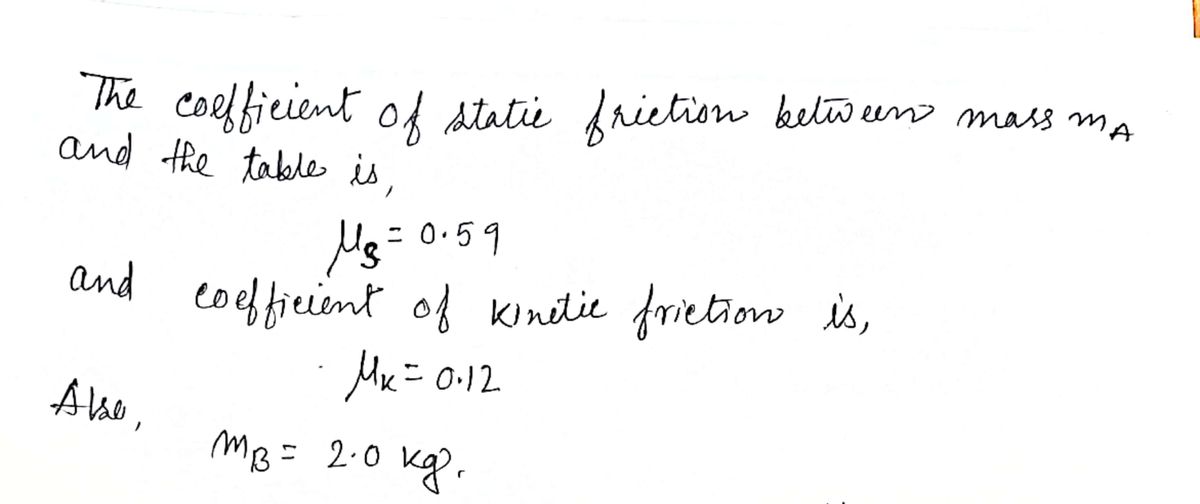 Physics homework question answer, step 1, image 1