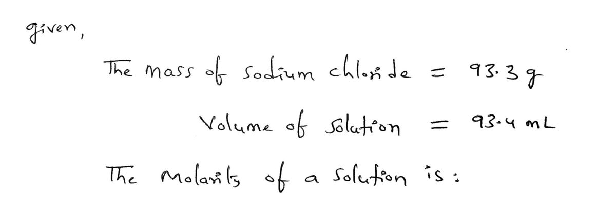 Chemistry homework question answer, step 1, image 1