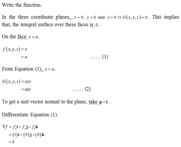 Answered Ntegrate G X Y Z Xyz Over The Bartleby