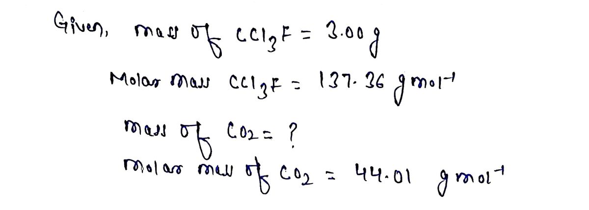 Chemistry homework question answer, step 1, image 1