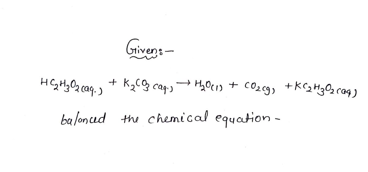 Chemistry homework question answer, step 1, image 1