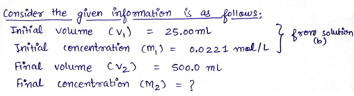 Chemistry homework question answer, step 1, image 1