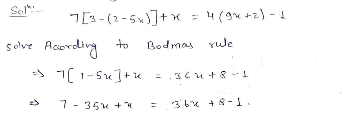 Algebra homework question answer, step 1, image 1