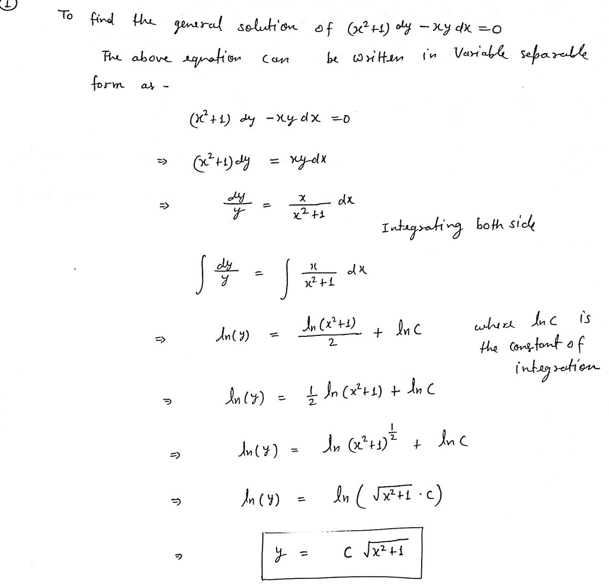 Advanced Math homework question answer, step 1, image 1