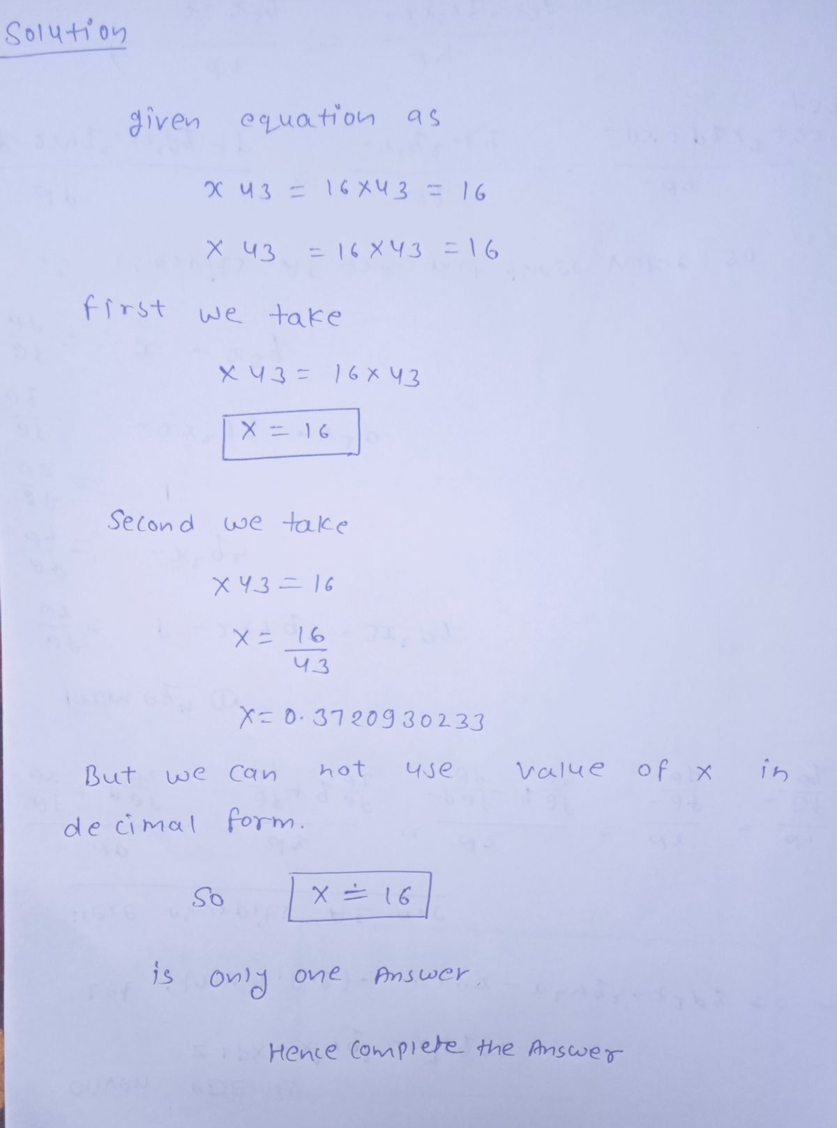 Advanced Math homework question answer, step 1, image 1