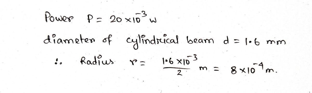 Physics homework question answer, step 1, image 1