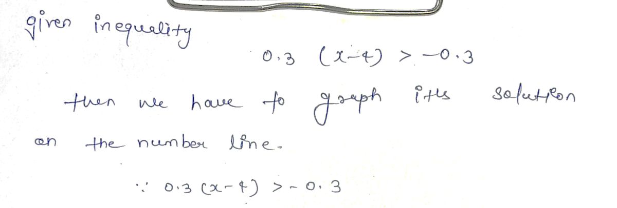 Algebra homework question answer, step 1, image 1