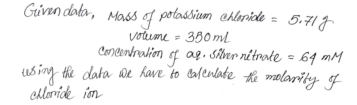 Chemistry homework question answer, step 1, image 1