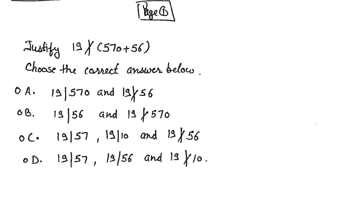 Algebra homework question answer, step 1, image 1