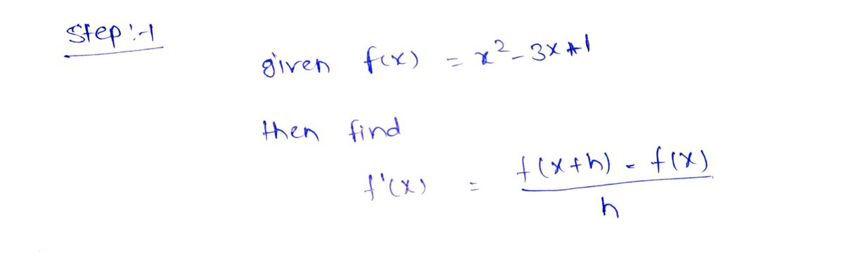 Calculus homework question answer, step 1, image 1