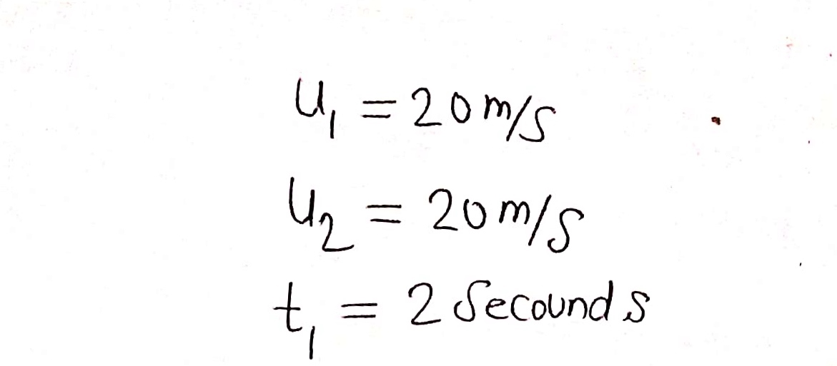 Physics homework question answer, step 1, image 1