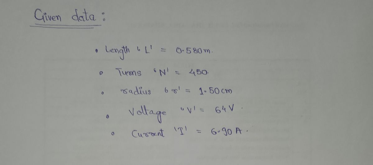 Physics homework question answer, step 1, image 1