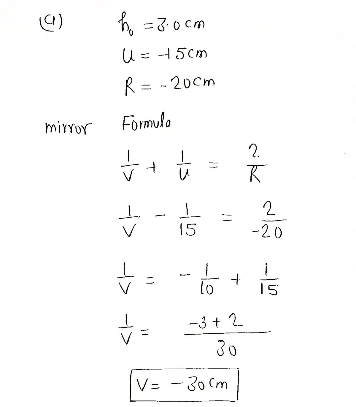 Physics homework question answer, step 1, image 1