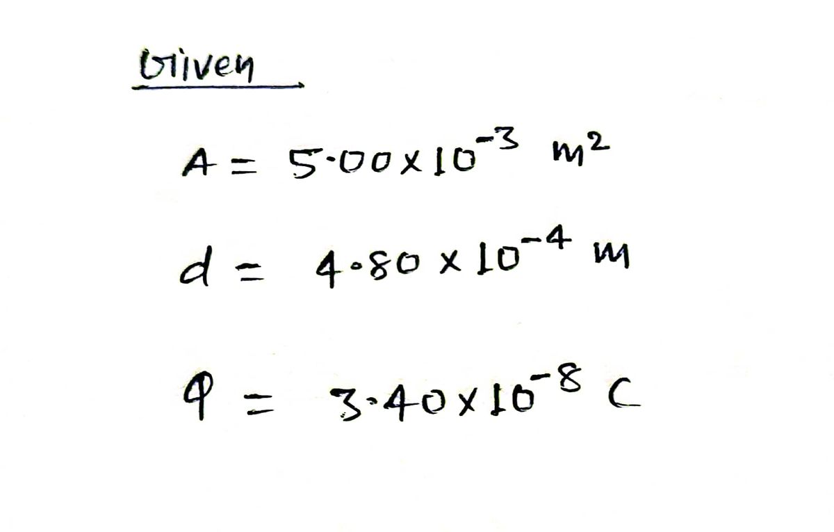 Physics homework question answer, step 1, image 1