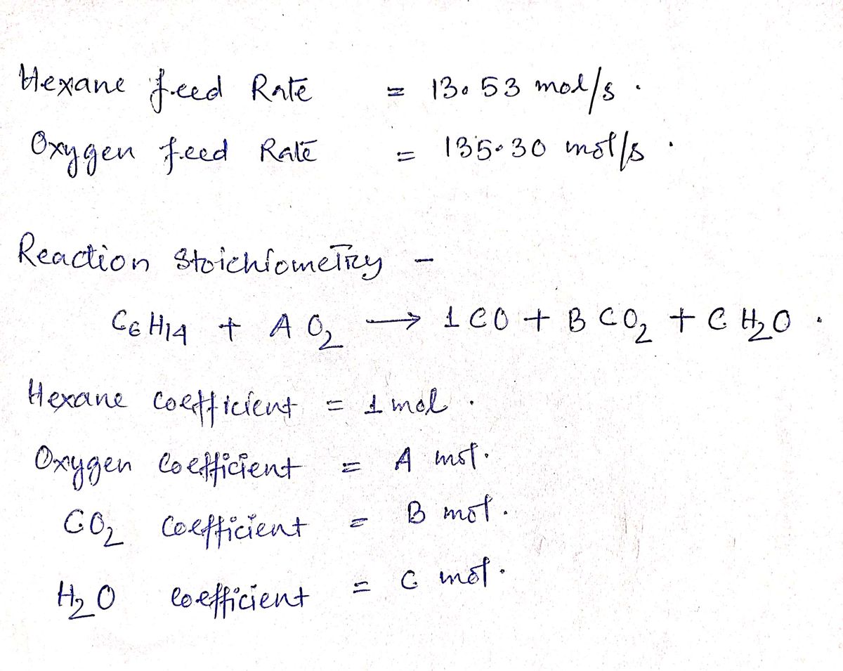 Chemical Engineering homework question answer, step 1, image 1