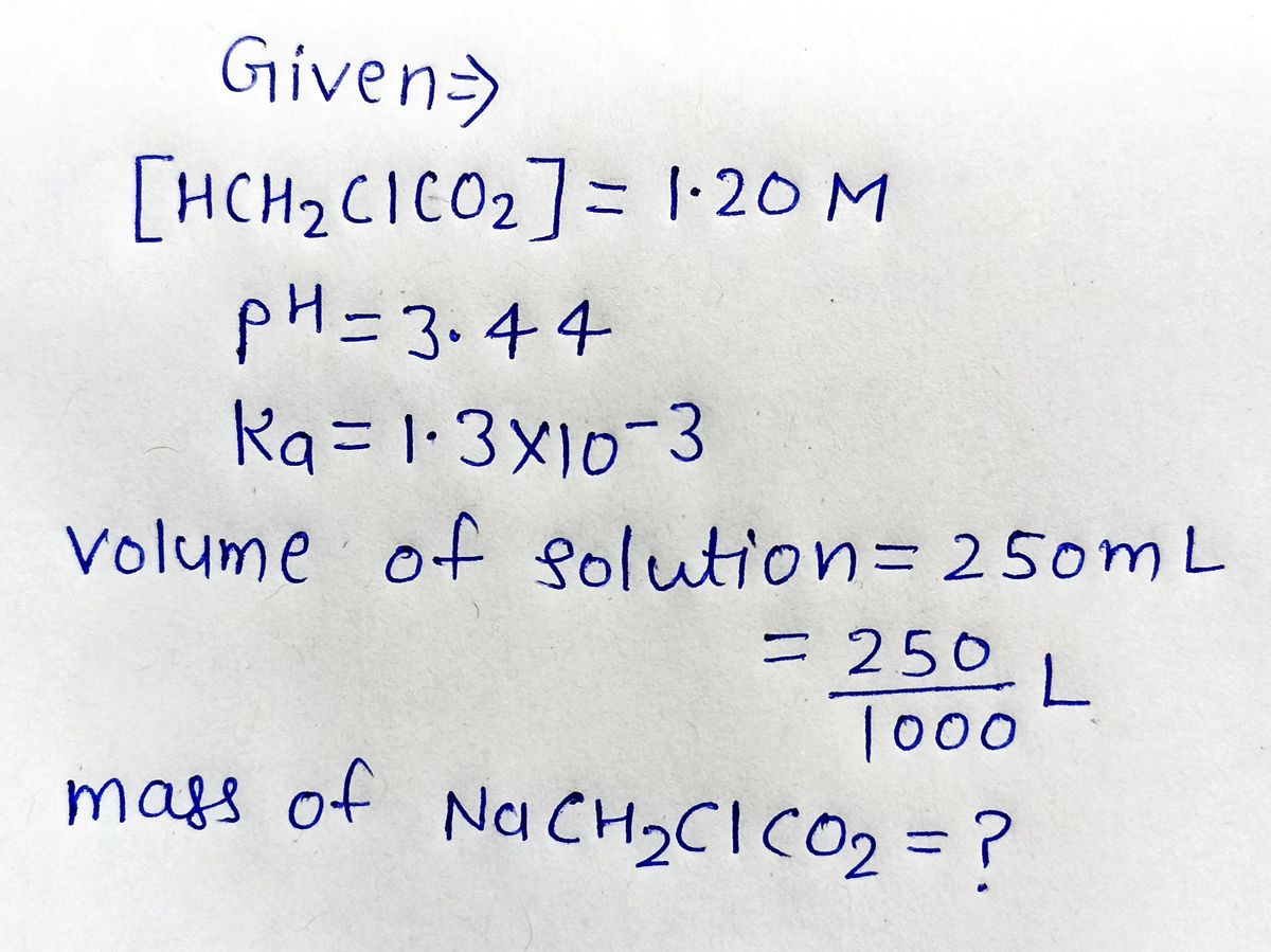 Chemistry homework question answer, step 1, image 1