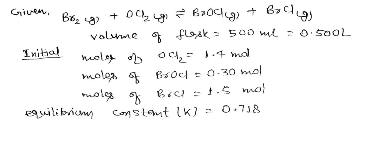 Chemistry homework question answer, step 1, image 1