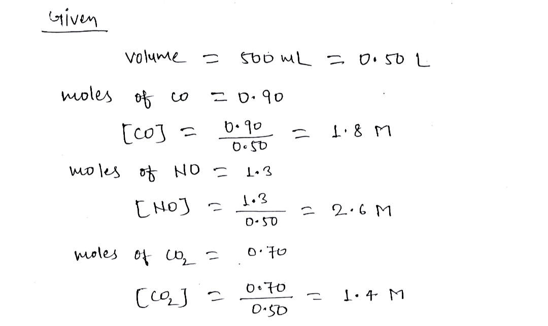 Chemistry homework question answer, step 1, image 1