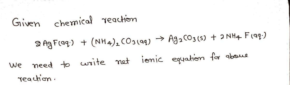 Chemistry homework question answer, step 1, image 1