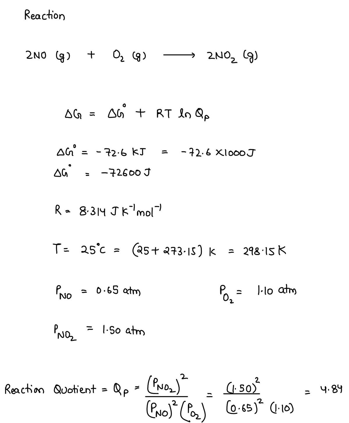 Chemistry homework question answer, step 1, image 1