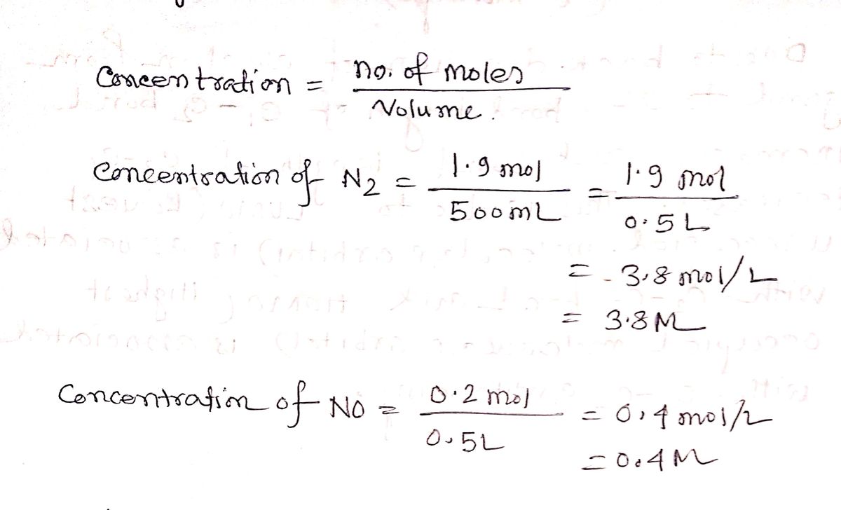 Chemistry homework question answer, step 1, image 1