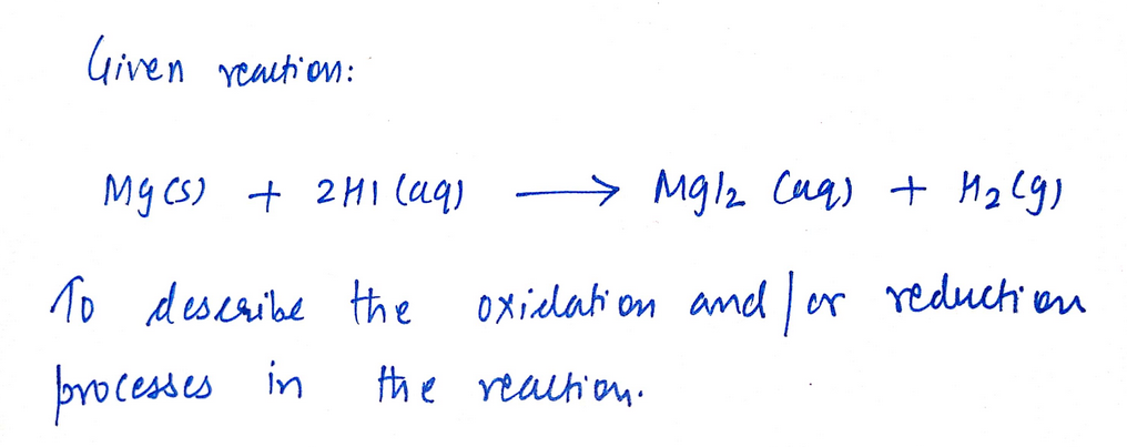 Chemistry homework question answer, step 1, image 1