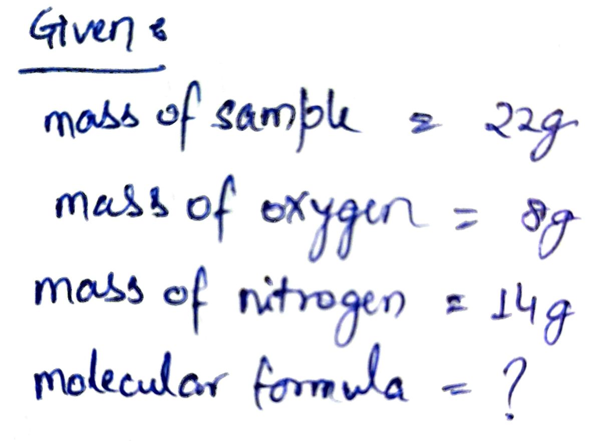 Chemistry homework question answer, step 1, image 1