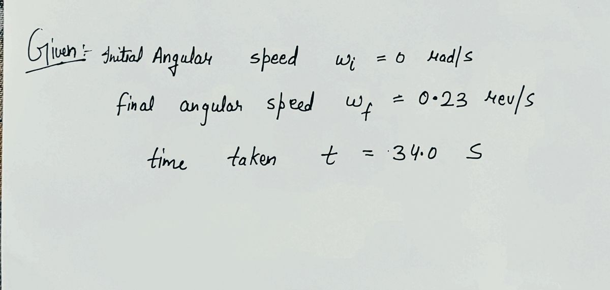 Physics homework question answer, step 1, image 1