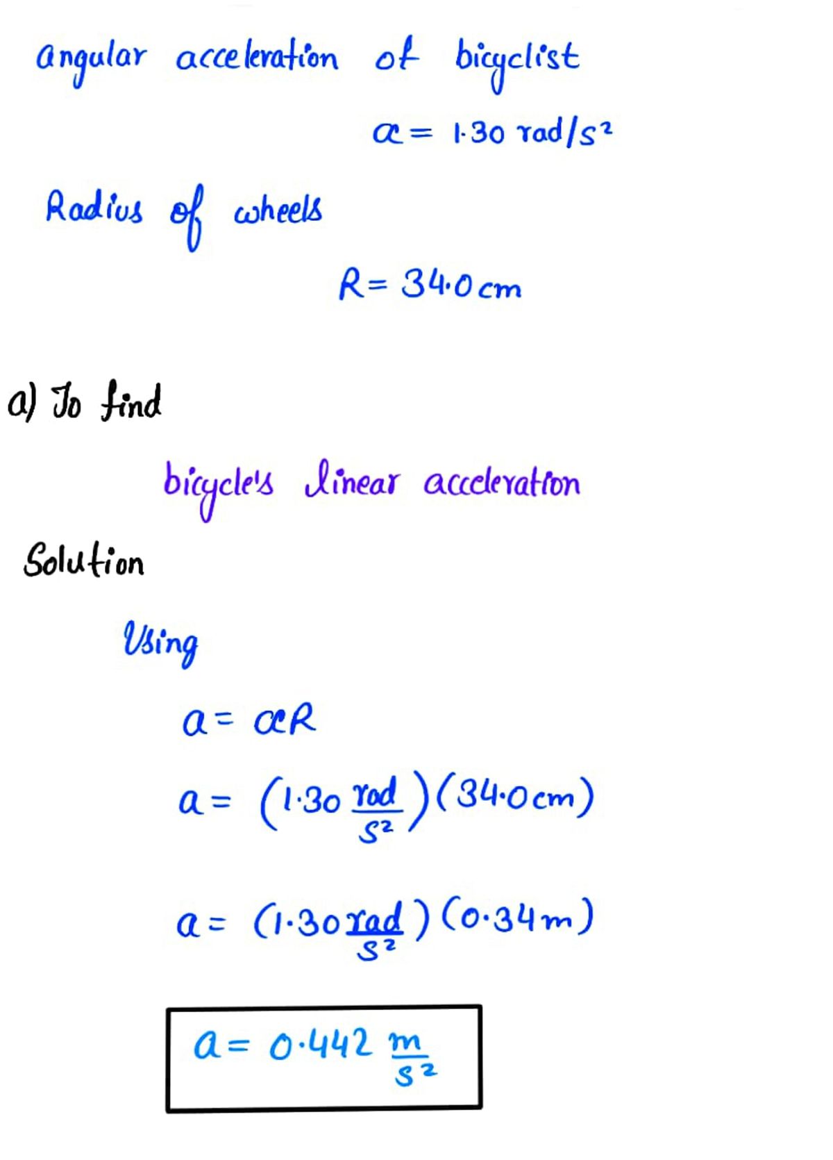 Physics homework question answer, step 1, image 1