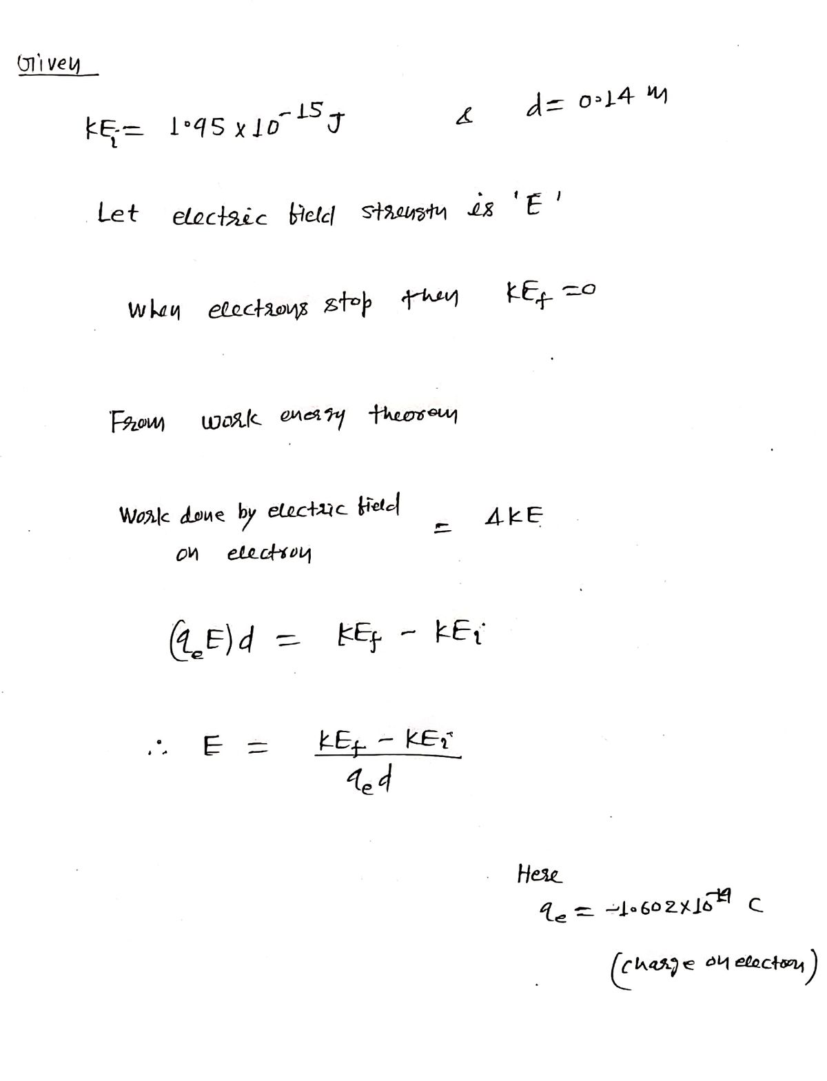 Physics homework question answer, step 1, image 1