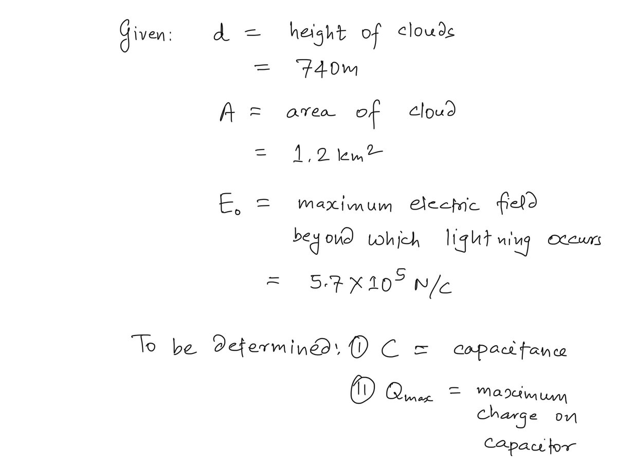 Physics homework question answer, step 1, image 1